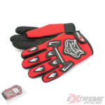 RĘKAWICE JUNIOR XTR CZERWONE L