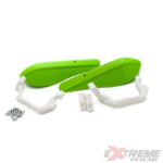 HANDBARY OSŁONY DŁONI LISTKI CROSS ZIELONE KPL