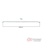 SZPRYCHA 21" KOŁO PRZÓD CROSS 250CC + NYPEL 24,3CM