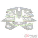 ZESTAW NAKLEJEK NA POJAZD QUAD ATV 125CC LIMONKA