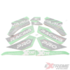 NAKLEJKI NA CAŁY POJAZD QUAD ATV 125CC ZIELONE