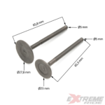 ZAWORY SSĄCY I WYDECHOWY QUAD ATV 200CC