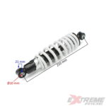 AMORTYZATOR TYŁ QUAD ATV 125CC OLEJOWY 25CM 10FI
