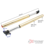 AMORTYZATORY PRZÓD MINI CROSS ELEKTRYK 1100W KPL