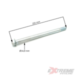 OŚ KOŁA TYŁ CROSS 125CC 15FI