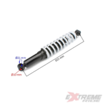 AMORTYZATOR PRZÓD QUAD ATV 125CC DŁ. 31,5 CM BIAŁY