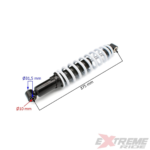 AMORTYZATOR PRZÓD QUAD ATV 250CC 37.5CM 10FI BIAŁY
