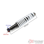 AMORTYZATOR TYŁ QUAD ATV 250CC 37.5CM 10FI BIAŁY