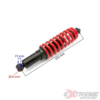 AMORTYZATOR TYŁ QUAD ATV 125CC DŁ 33,5 CM CZERWONY