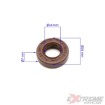 USZCZELNIACZ WAŁKA ZMIANY BIEGÓW QUAD ATV 250CC 14X28X7