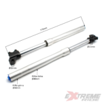 AMORTYZATOR PRZÓD LEWY CROSS 4T 125CC 770MM