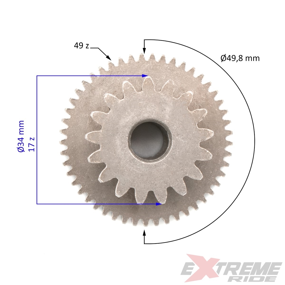 wp-image9925.png ZĘBATKA ROZRUSZNIKA + WAŁEK QUAD ATV 250CC - obrazek 1