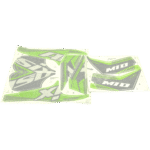 NAKLEJKI NA POJAZD QUAD MINI ATV 50CC LIMONKOWE