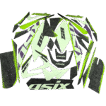 ZESTAW NAKLEJEK NA POJAZD CROSS 125CC LIMONKA