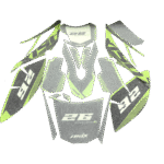 ZESTAW NAKLEJEK NA POJAZD CROSS 140CC LIM.