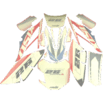 ZESTAW NAKLEJEK NA POJAZD CROSS 140CC CZER.