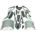 ZESTAW NAKLEJEK NA POJAZD CROSS 125CC TURKUS