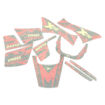 ZESTAW NAKLEJEK NA POJAZD QUAD MINI E-ATV CZE