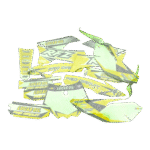 ZESTAW NAKLEJEK NA POJAZD CROSS 125CC ŻÓŁTE