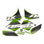 NAKLEJKI NA POJAZD QUAD ATV 110CC LIMONKOWE