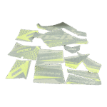 ZESTAW NAKLEJEK NA CAŁY POJAZD QUAD 250CC MILIT-ZIEL