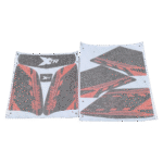 ZESTAW NAKLEJEK NA POJAZD QUAD ATV 250CC CZER