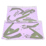 ZESTAW NAKLEJEK NA POJAZD POCKET MINI CROSS ZIELONE