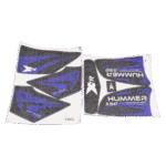 ZESTAW NAKLEJEK NA POJAZD QUAD ATV 150CC NIEB