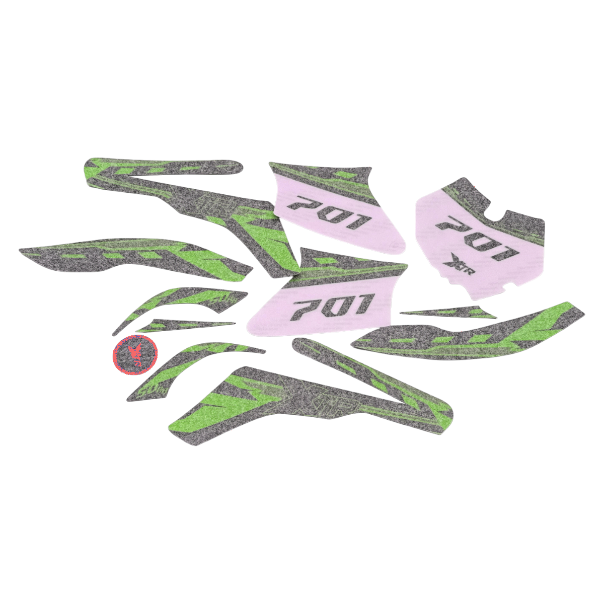 wp-image26564.png ZESTAW NAKLEJEK NA POJAZD POCKET MINI CROSS CZARNO-LIMONKOWE - obrazek 1