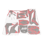 ZESTAW NAKLEJEK NA CAŁY POJAZD CROSS 150CC CZERWON