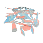 ZESTAW NAKLEJEK NA POJAZD CROSS 140CC POM-NIE