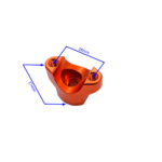 MOCOWANIE KIERWONICY DOLNE CROSS 300CC POMARAŃCZOWE CNC