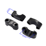 MOCOWANIE KIEROWNICY QUAD ATV 125CC KPL CZARNE