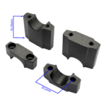 MOCOWANIE KIEROWNICY CROSS 125CC KPL 4 SZT