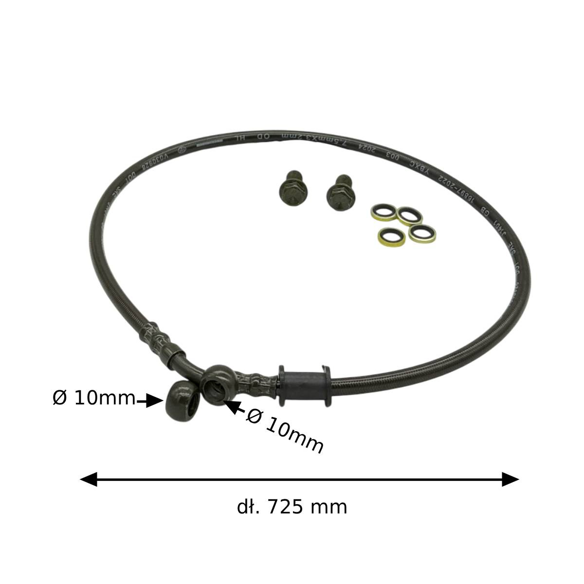 wp-image27065.png PRZEWÓD HAMULCOWY TYŁ QUAD ATV 300CC 72,5CM FI10/10 - obrazek 1