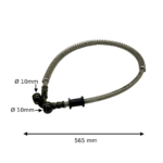 PRZEWÓD HAMULCOWY PRZÓD QUAD ATV 10FI 56,5CM