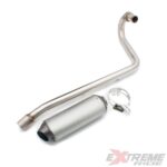 TŁUMIK WYDECH CROSS 125CC KPL