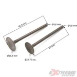 ZAWÓR SSĄCY I WYDECHOWY QUAD ATV 125CC