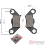 KLOCKI HAMULCOWE TYŁ QUAD ATV 110CC