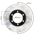 TARCZA HAMULCOWA PRZÓD QUAD ATV 125CC 130MM