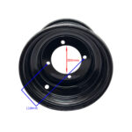 FELGA 8" TYŁ QUAD ATV 125CC