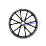 FELGA 10" PRZÓD POCKET MINI CROSS 50CC CZARNA