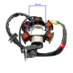 ISKROWNIK STATOR CROSS 125CC 6 CEWEK