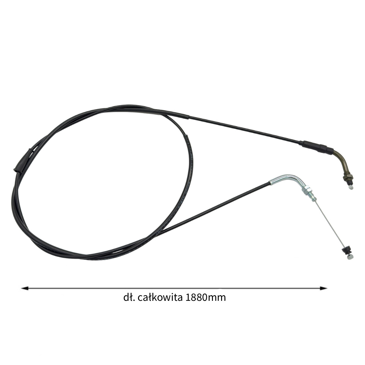 25975.jpg LINKA GAZU SKUTER MOTOROWER 50CC 188CM - obrazek 1