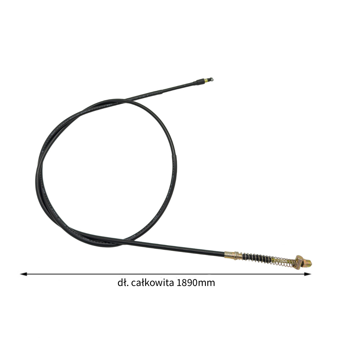 26009.jpg LINKA HAMULCA TYŁ SKUTER MOTOROWER 50CC 189CM - obrazek 1