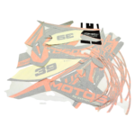 ZESTAW NAKLEJEK NA POJAZD CROSS 250CC POM.