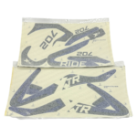 ZESTAW NAKLEJEK NA POJAZD POCKET MINI CROSS NIEBIESKIE