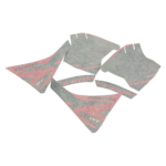 ZESTAW NAKLEJEK NA POJAZD QUAD E-ATV CZ-CZERWONE