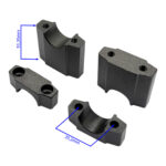 MOCOWANIE KIEROWNICY CROSS 125CC KPL CZARNE