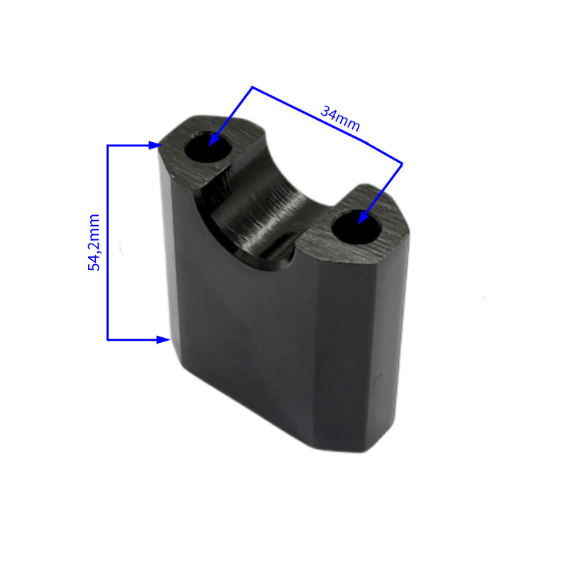 26904.jpg MOCOWANIE KIEROWNICY DOLNE CROSS 125CC CZARNE - obrazek 1